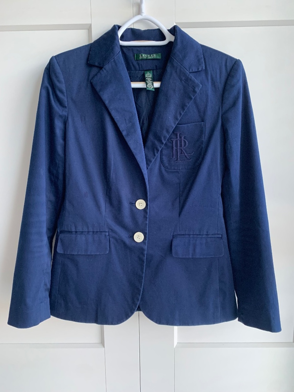 Lauren Ralph Lauren Navy Blazer Size 4